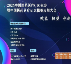 2025中国医疗医药行业CIO大会暨中国医疗医药AI大模型应用大会